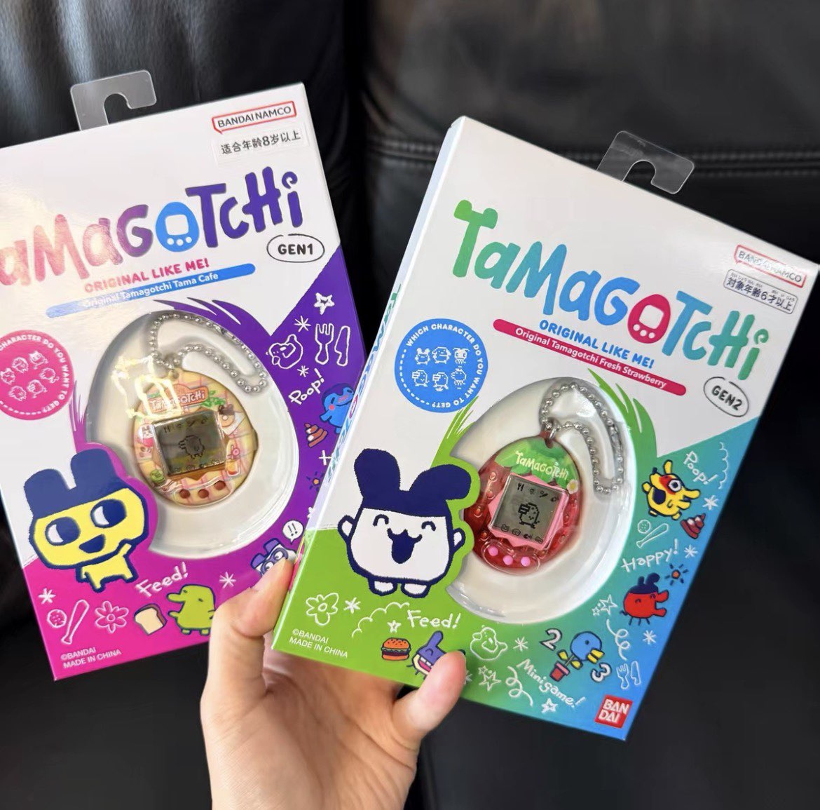 Tamagotchi Electronic Pet Virtual - Bandai Tamagotchi Connection V3 ของเล่นอิเล็กทรอนิกส์สัตว์เลี้ยงเสมือนจริงแบบโต้ตอบพร้อมมินิเกม 10