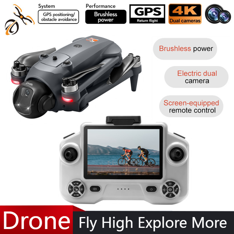 Fpv Brushless Rc Drone 4K - โดรน NEW YL059 มินิ RC ควอดคอปเตอร์