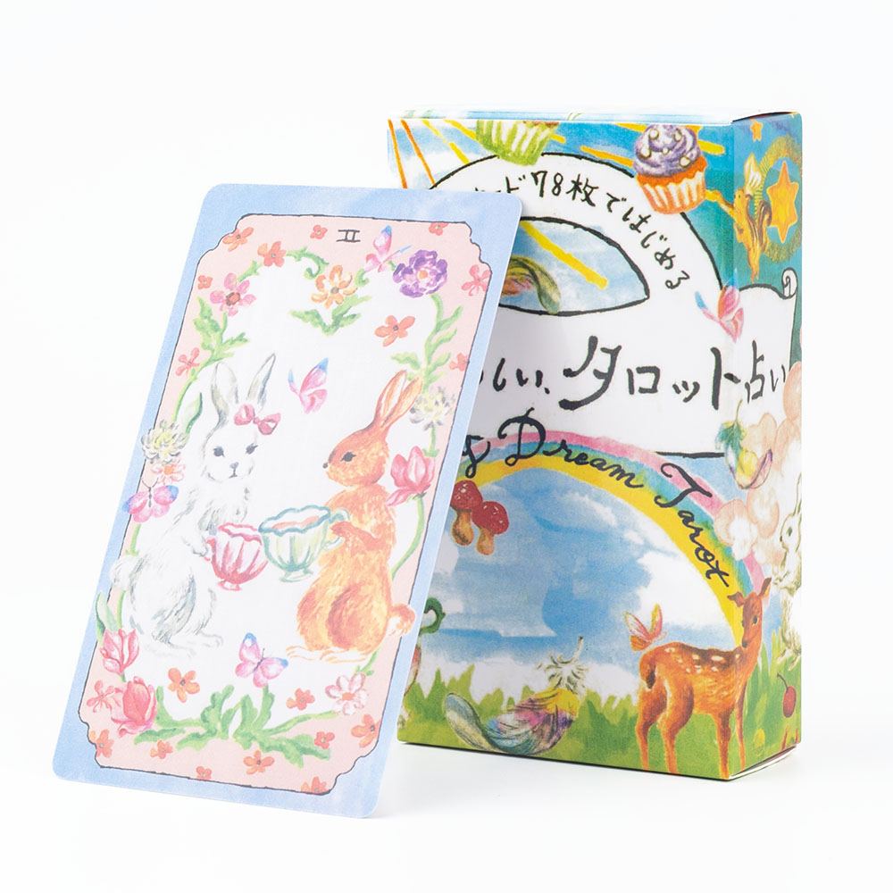 Tarot Cards Deck With Guidebook - Day Dream Tarot 78 ชิ้นความบันเทิงการ์ดเกม Family