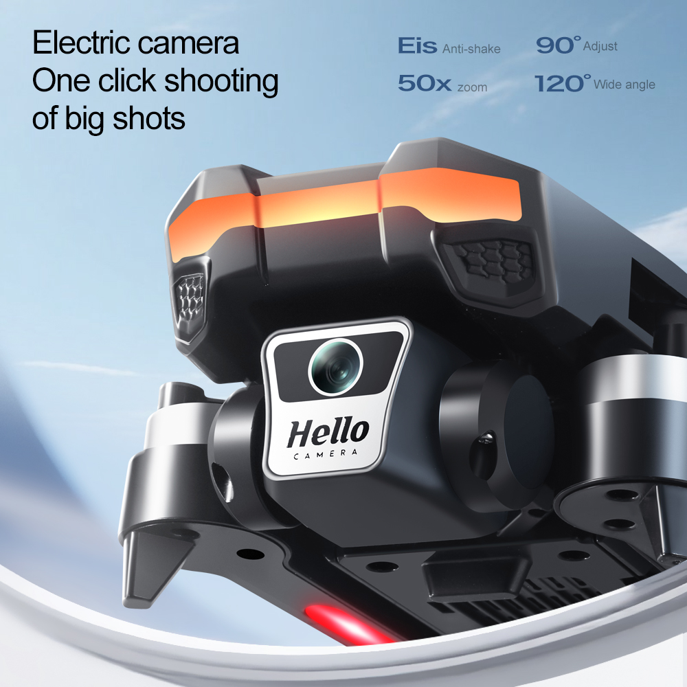 Fpv Brushless Rc Drone 4K - โดรน F208PRO 4K ระดับมืออาชีพ พร้อมระบบกันสั่น EIS
