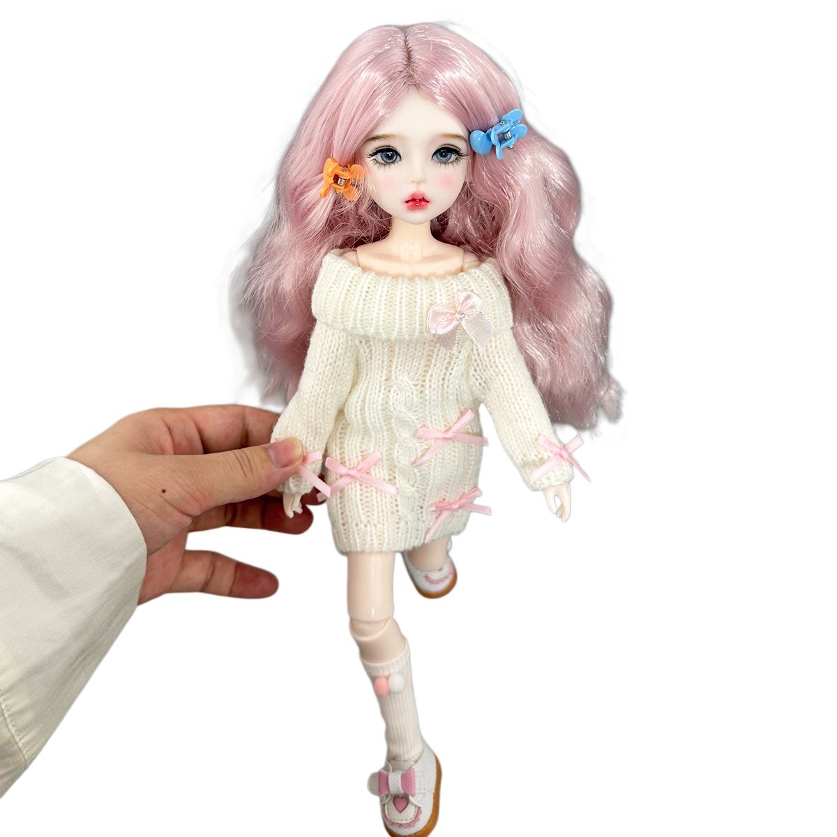 Bjd Doll 1 6 Full Set With Clothes - YUTOTUE ตุ๊กตาเด็กผู้หญิงสูง 30 ซม. แต่งหน้าด้วยมือ เสื้อผ้าเหมือนจริง