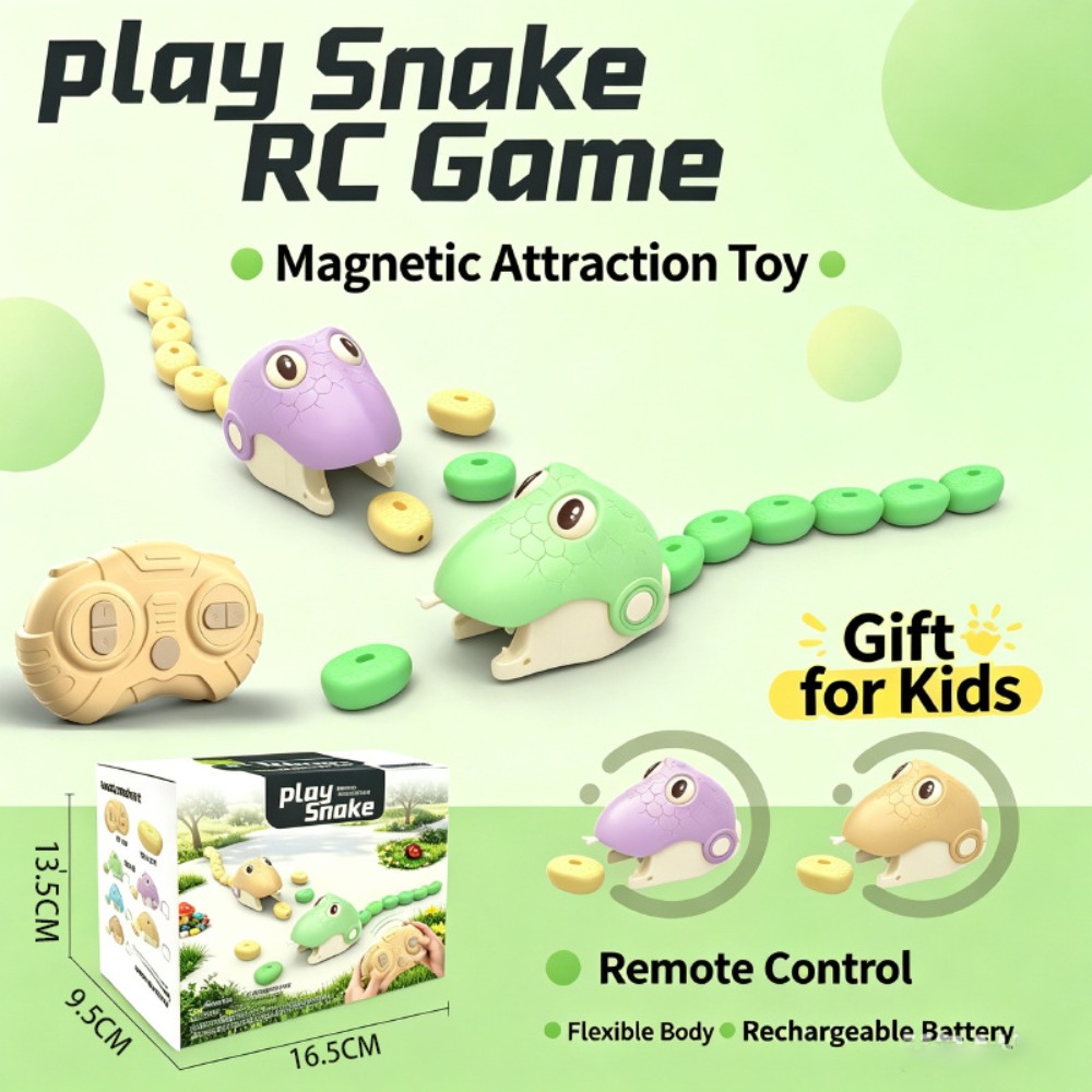 ของเล่นงูแม่เหล็กควบคุมระยะไกล - Educational Toys บทวิจารณ์และราคา