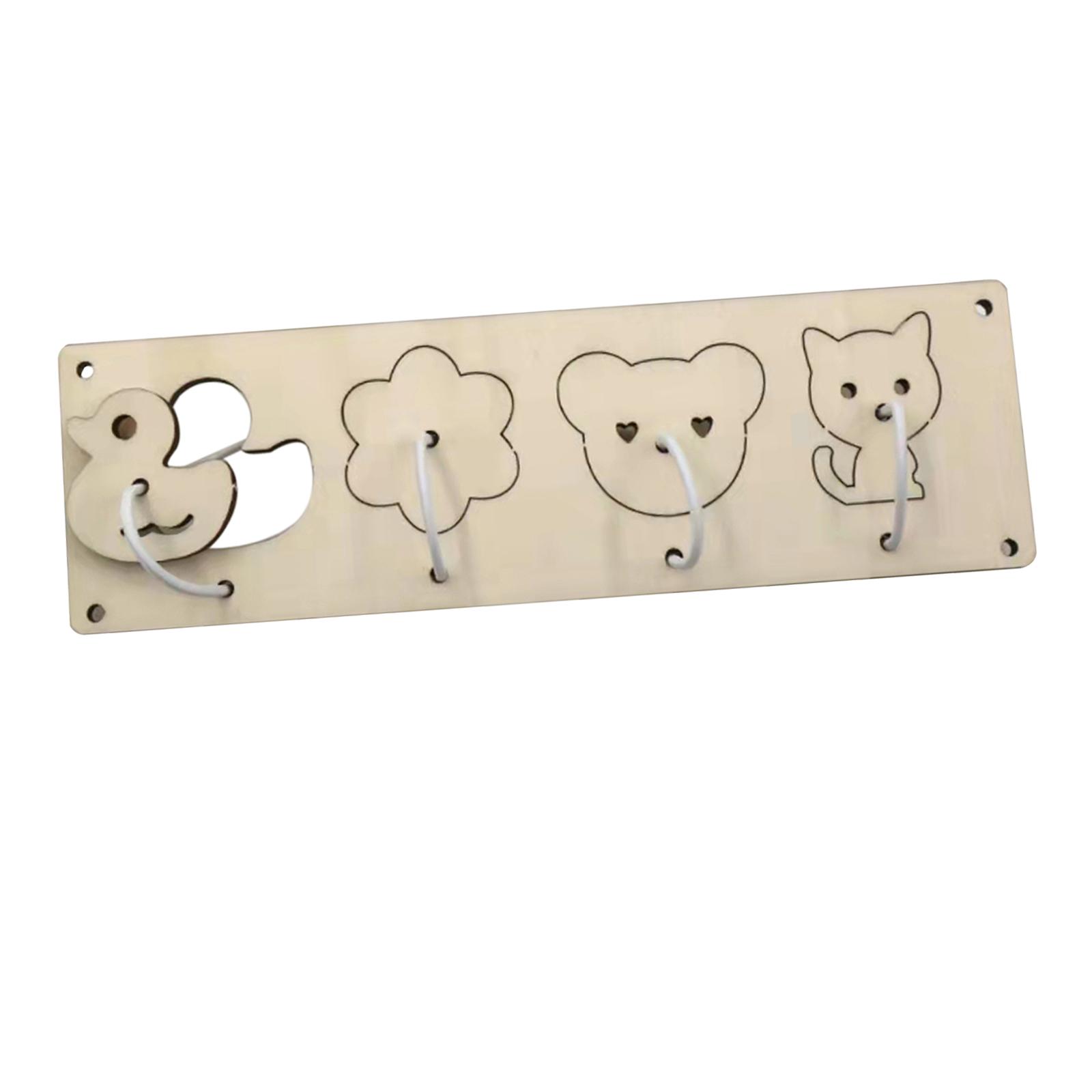 ของเล่นเสริมพัฒนาการแบบมอนเตสซ - Montessori Wooden Busy Board Toddler บทวิจารณ์และราคา
