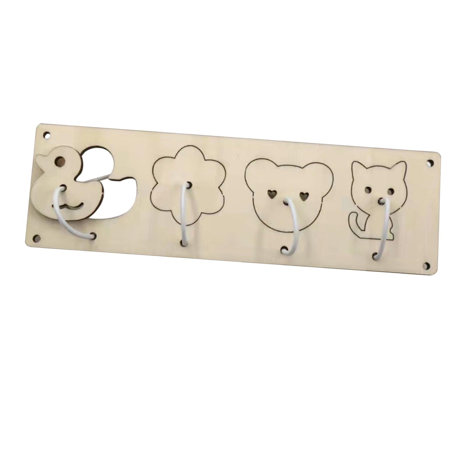 ของเล่นเสริมพัฒนาการแบบมอนเตสซ - Montessori Wooden Busy Board Toddler บทวิจารณ์และราคา