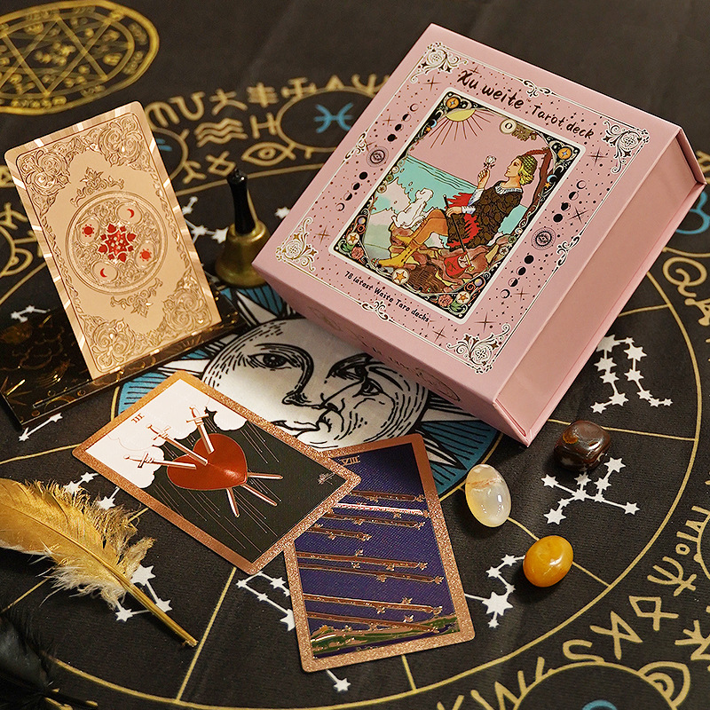 ไพ่ทาโรต์คลาสสิกขนาด 12*7 ซม.  - Tarot Cards Deck With Guidebook บทวิจารณ์และราคา