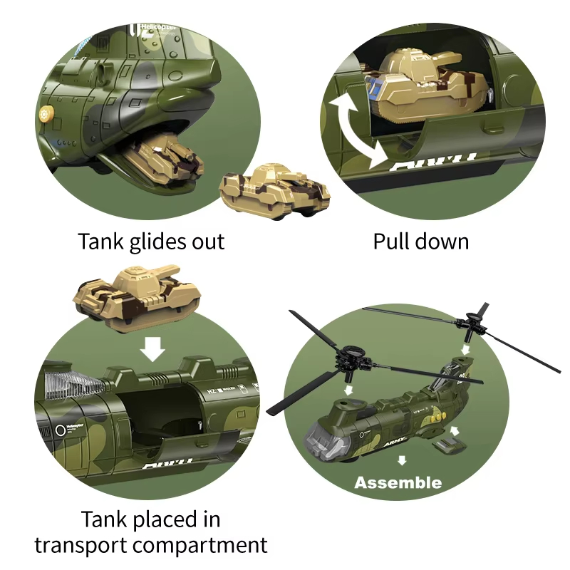 ของเล่นเครื่องบินขนส่งแบบไฟฟ้า - Educational Toys บทวิจารณ์และราคา