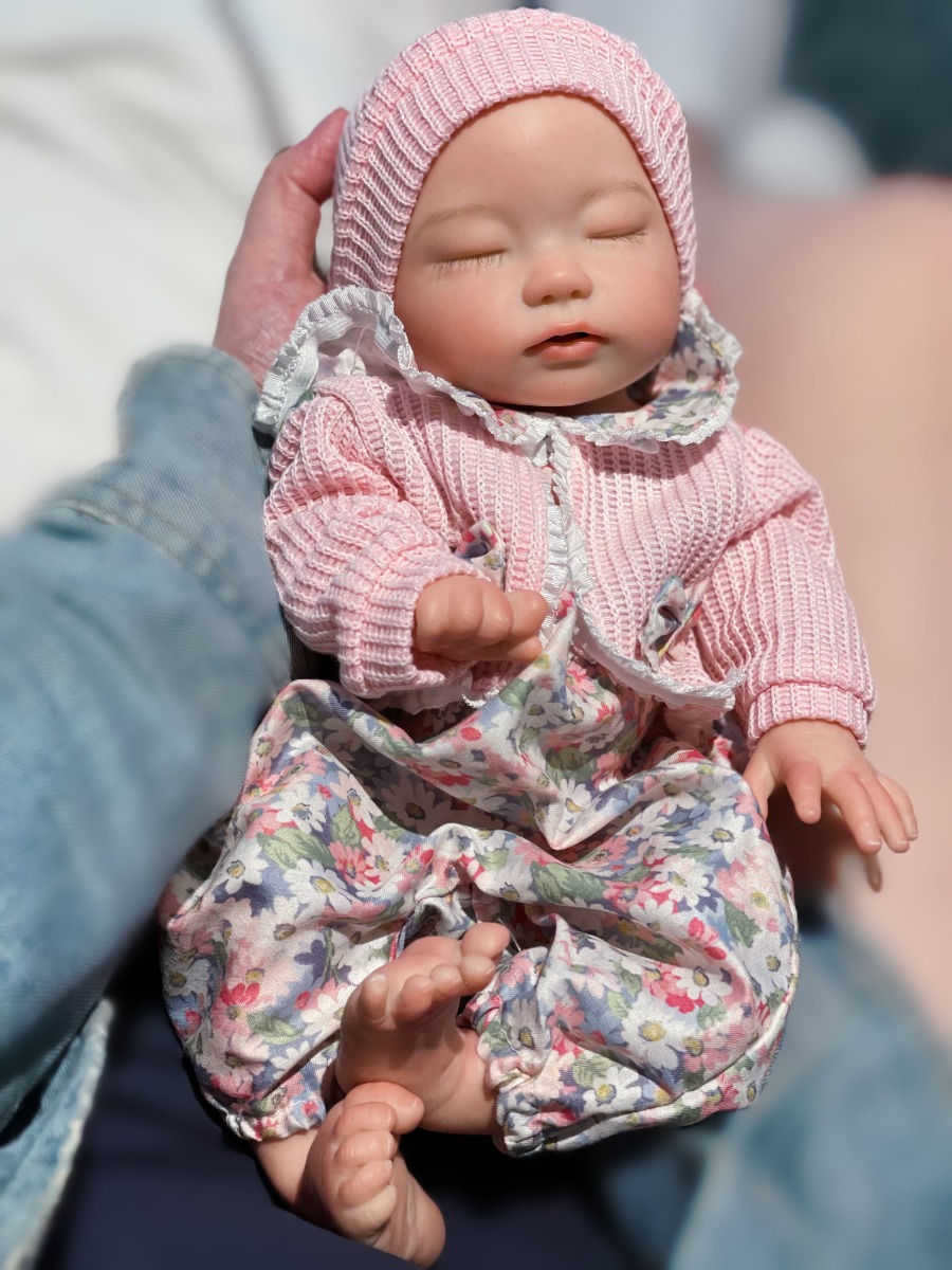 13.7 นิ้ว 35 ซม.ซิลิโคนอ่อนนุ่ - Reborn Baby Doll Silicone Realistic บทวิจารณ์และราคา