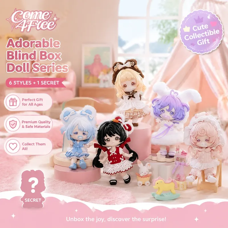Come4free Blind Box Series ตุ๊ - Dolls บทวิจารณ์และราคา