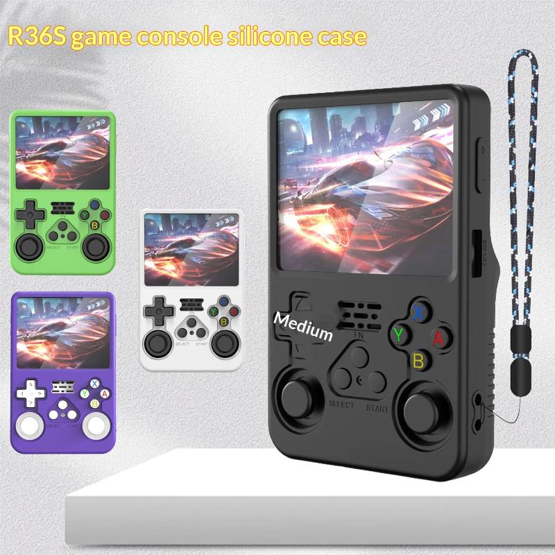 เคสซิลิโคนป้องกันสำหรับเครื่อง - Retro Handheld Game Console R36S บทวิจารณ์และราคา