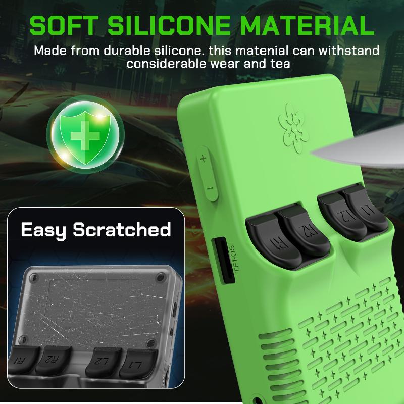 เคสซิลิโคนป้องกันสำหรับเครื่อง - Retro Handheld Game Console R36S บทวิจารณ์และราคา