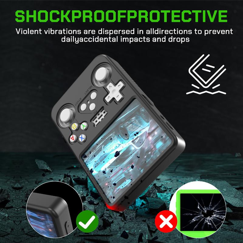 เคสซิลิโคนป้องกันสำหรับเครื่อง - Retro Handheld Game Console R36S บทวิจารณ์และราคา