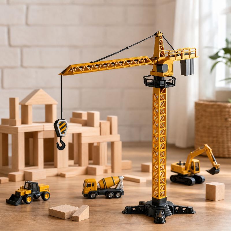 ของเล่นเครนหอคอยจำลอง งานวิศวก - Educational Toys บทวิจารณ์และราคา