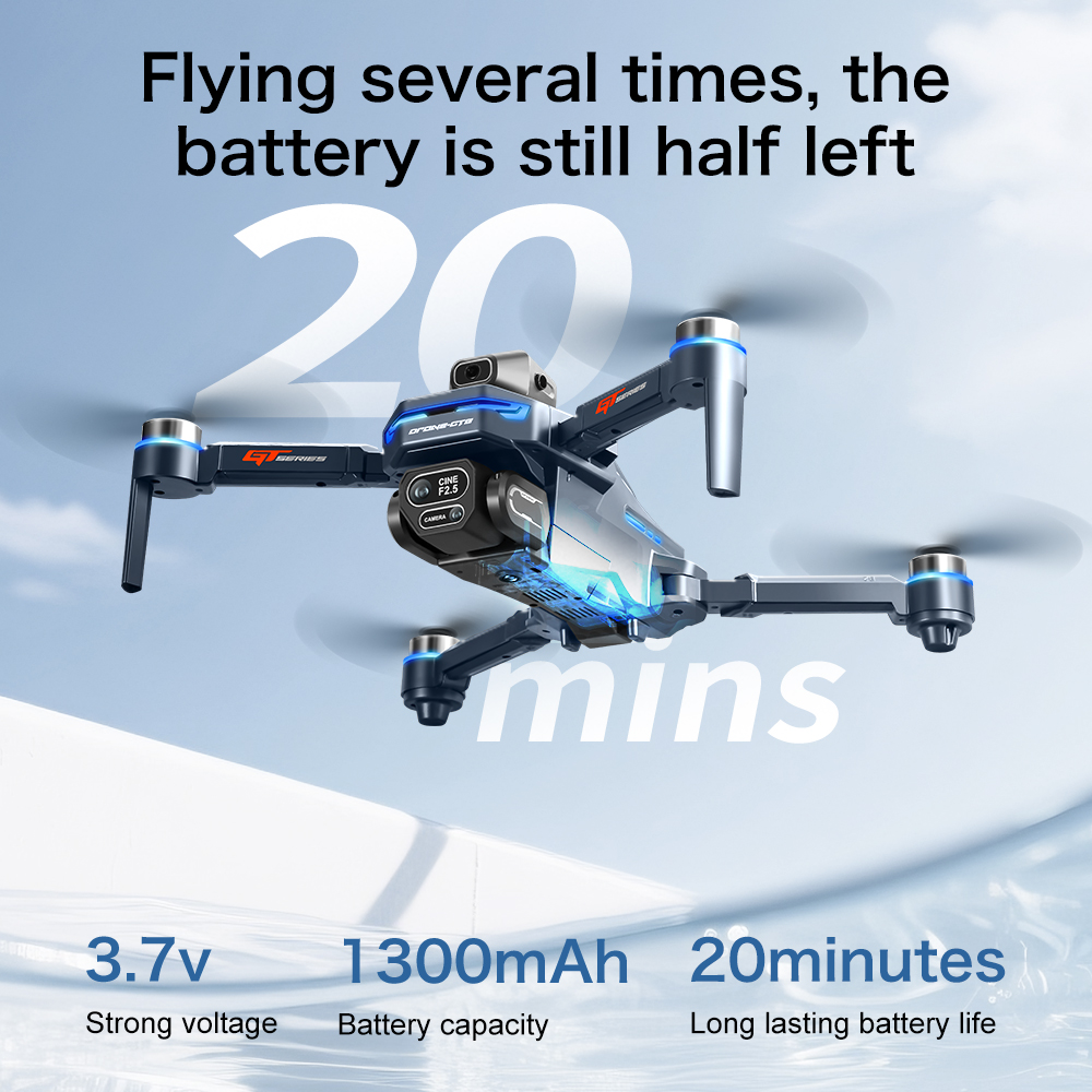 โดรนรุ่น Original GT8 8K ระดับ - Fpv Brushless Rc Drone 4K บทวิจารณ์และราคา