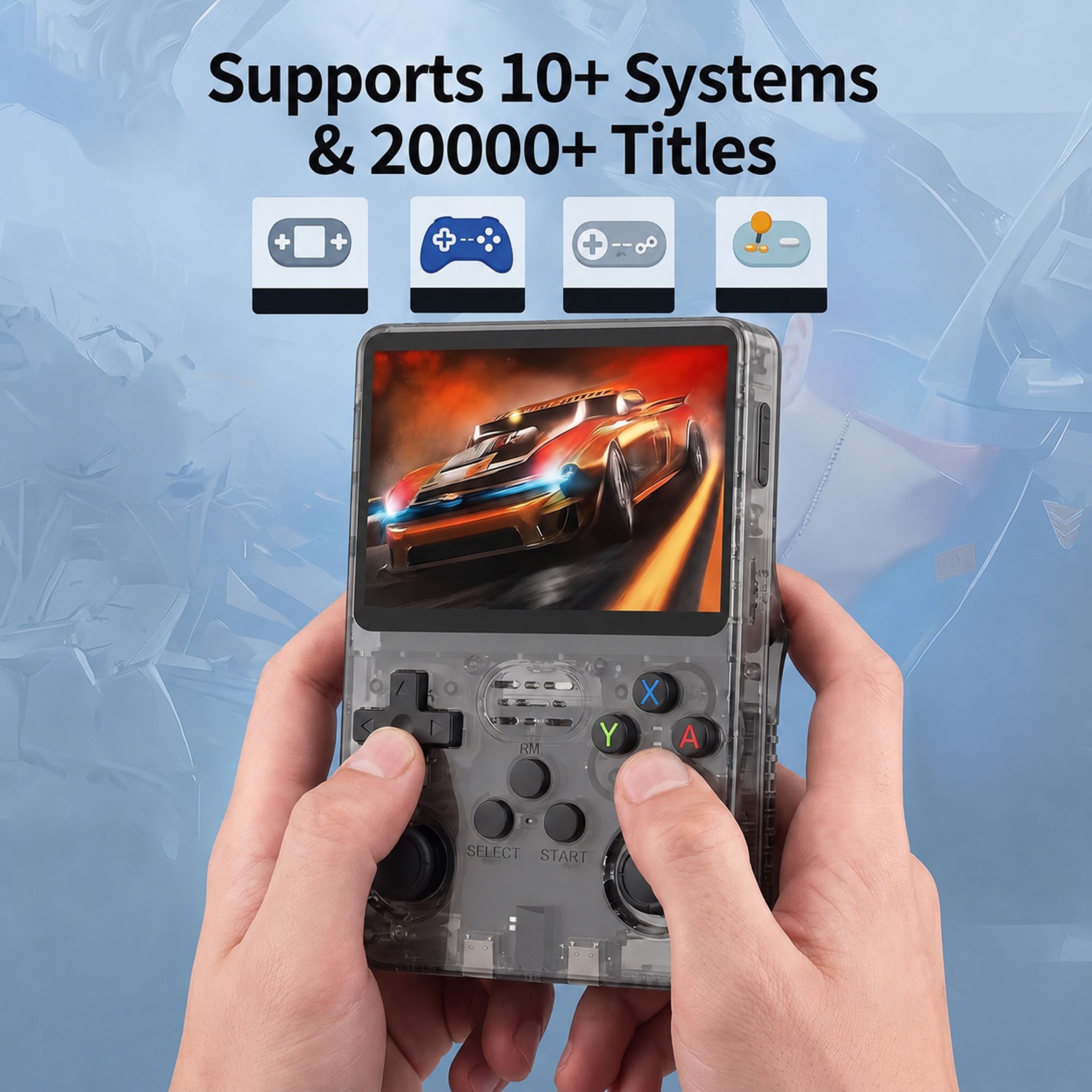 เครื่องเล่นเกมพกพา R36S Retro  - Retro Handheld Game Console R36S บทวิจารณ์และราคา
