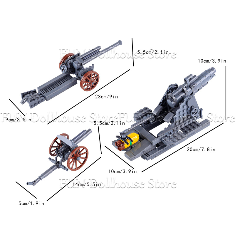 โมเดลทหารกองทัพสงครามโลกครั้งท - Lego Compatible Military Tank บทวิจารณ์และราคา