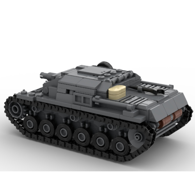 MOC ทหารถัง B รุ่นอนุภาคขนาดเล - Lego Compatible Military Tank บทวิจารณ์และราคา