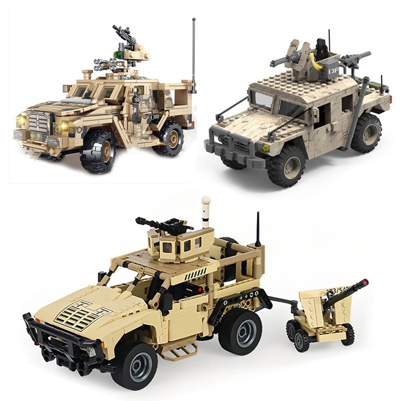 ของเล่นรถถังของเล่นสำหรับเด็กบ - Lego Compatible Military Tank บทวิจารณ์และราคา