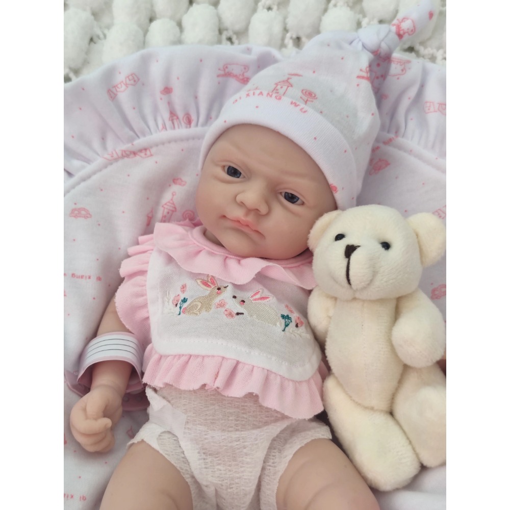 ตุ๊กตาซิลิโคนนุ่มขนาด 12 นิ้ว  - Reborn Baby Doll Silicone Realistic บทวิจารณ์และราคา