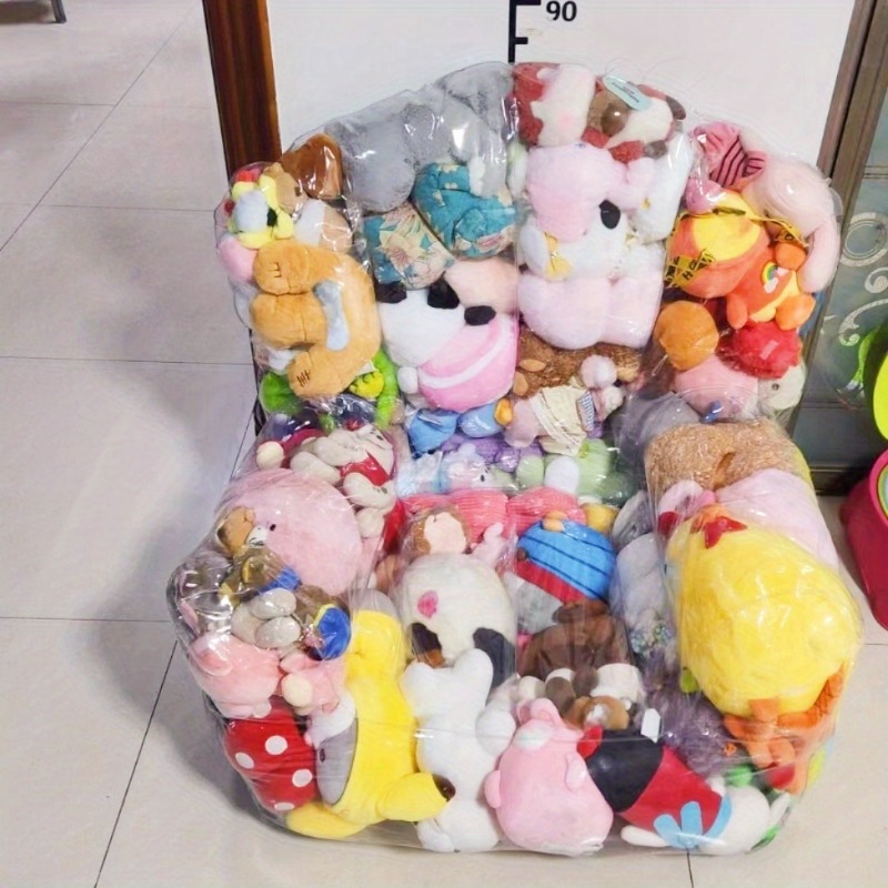 ถุงเก็บของเล่นโซฟา PVC ใส ขนาด - Dolls บทวิจารณ์และราคา