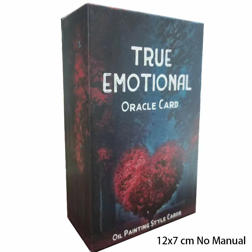 12x7 ซม. เกมไพ่ True Emotional - Tarot Cards Deck With Guidebook บทวิจารณ์และราคา