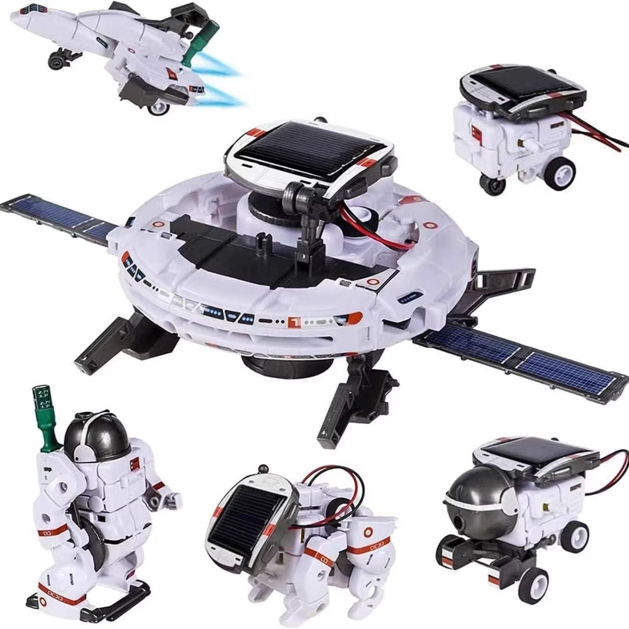 ชุดหุ่นยนต์พลังงานแสงอาทิตย์ขอ - Stem Solar Robot Kit For Kids บทวิจารณ์และราคา