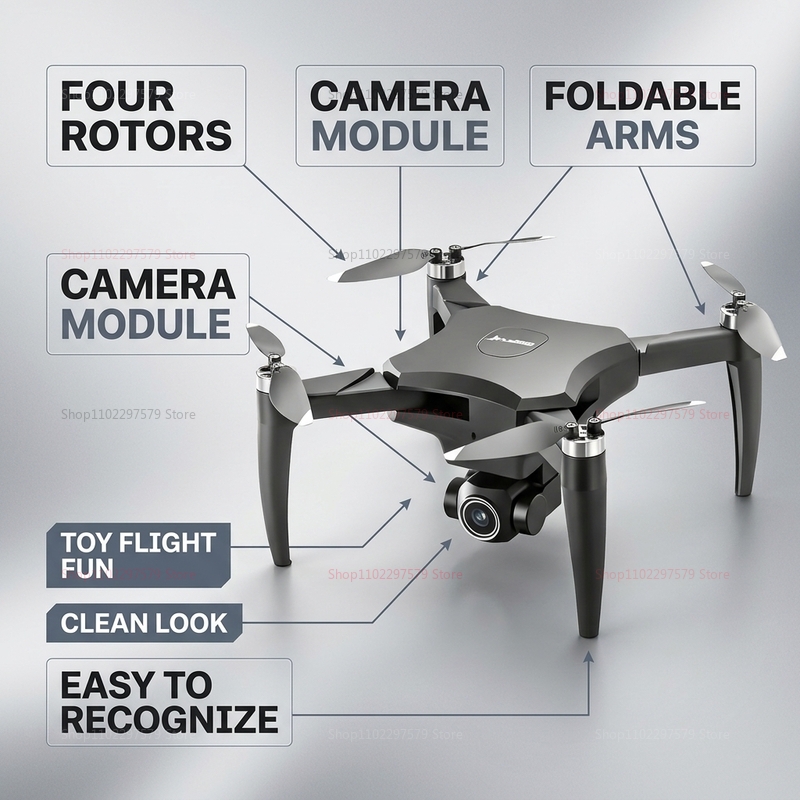 โดรน YL01 มินิ 8K กล้องระดับมื - Fpv Brushless Rc Drone 4K บทวิจารณ์และราคา