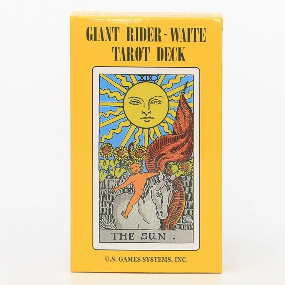 10*17.3 ซม.ขนาดใหญ่ CLASSIC Ri - Tarot Cards Deck With Guidebook บทวิจารณ์และราคา
