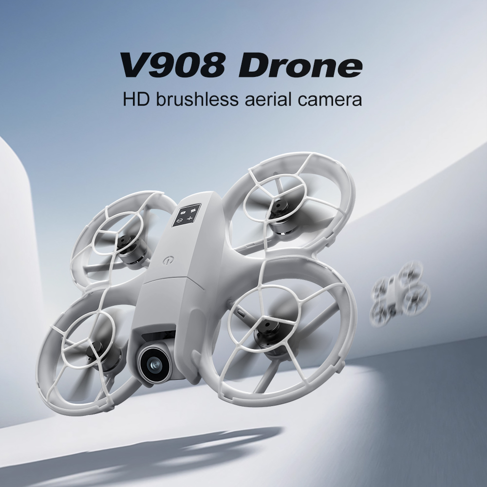 โดรน GPS รุ่นดั้งเดิม V908 แบบ - Fpv Brushless Rc Drone 4K บทวิจารณ์และราคา