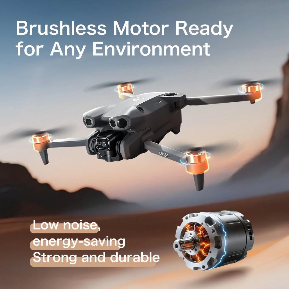 GT50 โดรน FPV ความละเอียด 4K/6 - Fpv Brushless Rc Drone 4K บทวิจารณ์และราคา