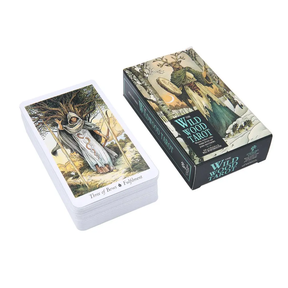 ไพ่ทาโรต์ไม้ป่า 78 Oracle Engl - Tarot Cards Deck With Guidebook บทวิจารณ์และราคา
