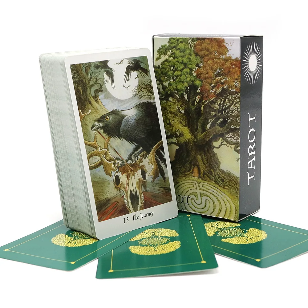 ไพ่ทาโรต์ไม้ป่า 78 Oracle Engl - Tarot Cards Deck With Guidebook บทวิจารณ์และราคา