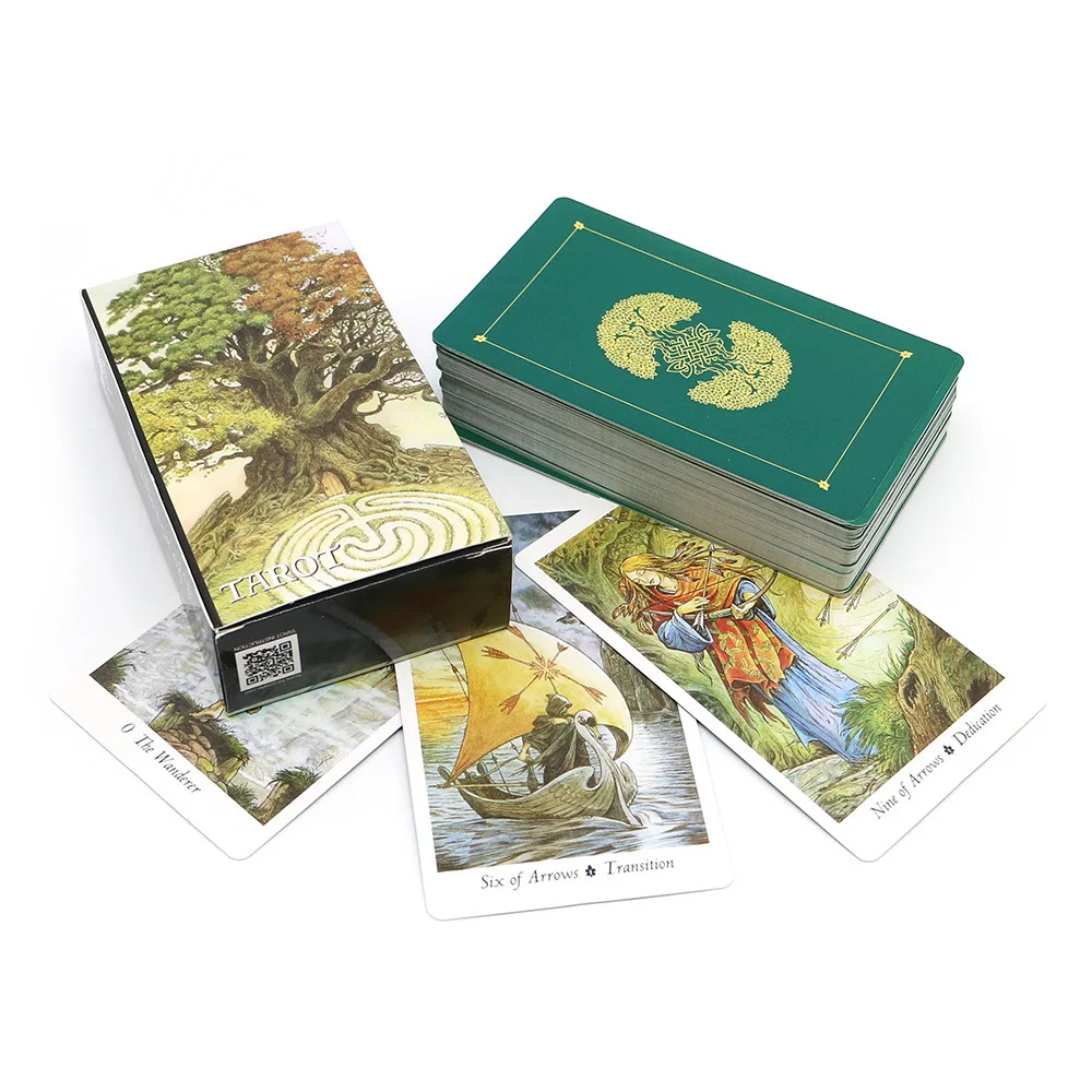 ไพ่ทาโรต์ไม้ป่า 78 Oracle Engl - Tarot Cards Deck With Guidebook บทวิจารณ์และราคา