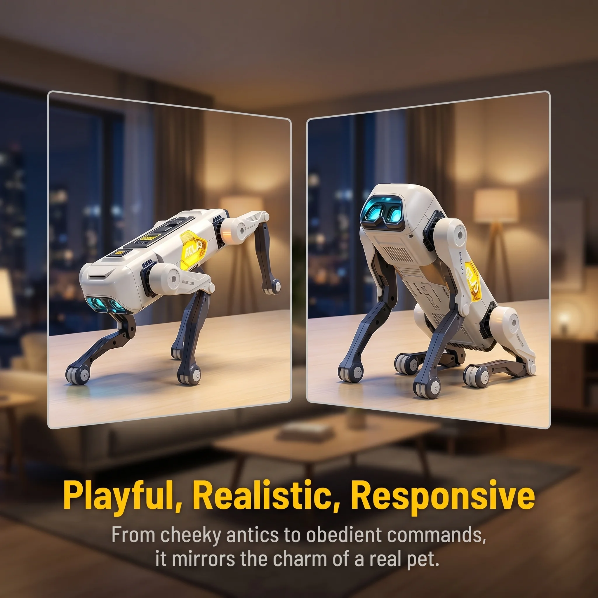 หุ่นยนต์สุนัขอัจฉริยะ AI ควบคุ - Remote Control Toys บทวิจารณ์และราคา