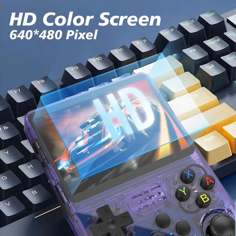 เครื่องเล่นเกมพกพา R36s ใหม่ ร - Retro Handheld Game Console R36S บทวิจารณ์และราคา